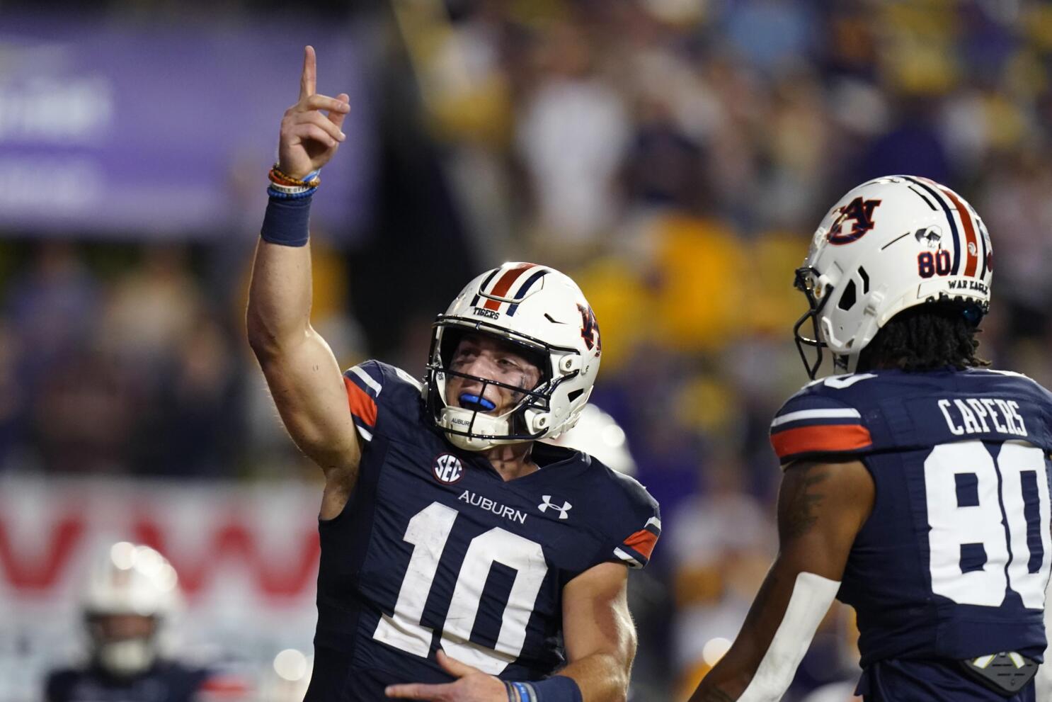 Auburn Propelled By TouchDown Drive Leading To A Win With A Score Of 14 - 10